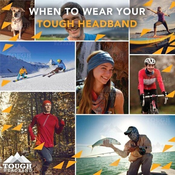 New Tough Outfitters 12-in-1 Cooling Headwear Blue - Picture 4 of 10